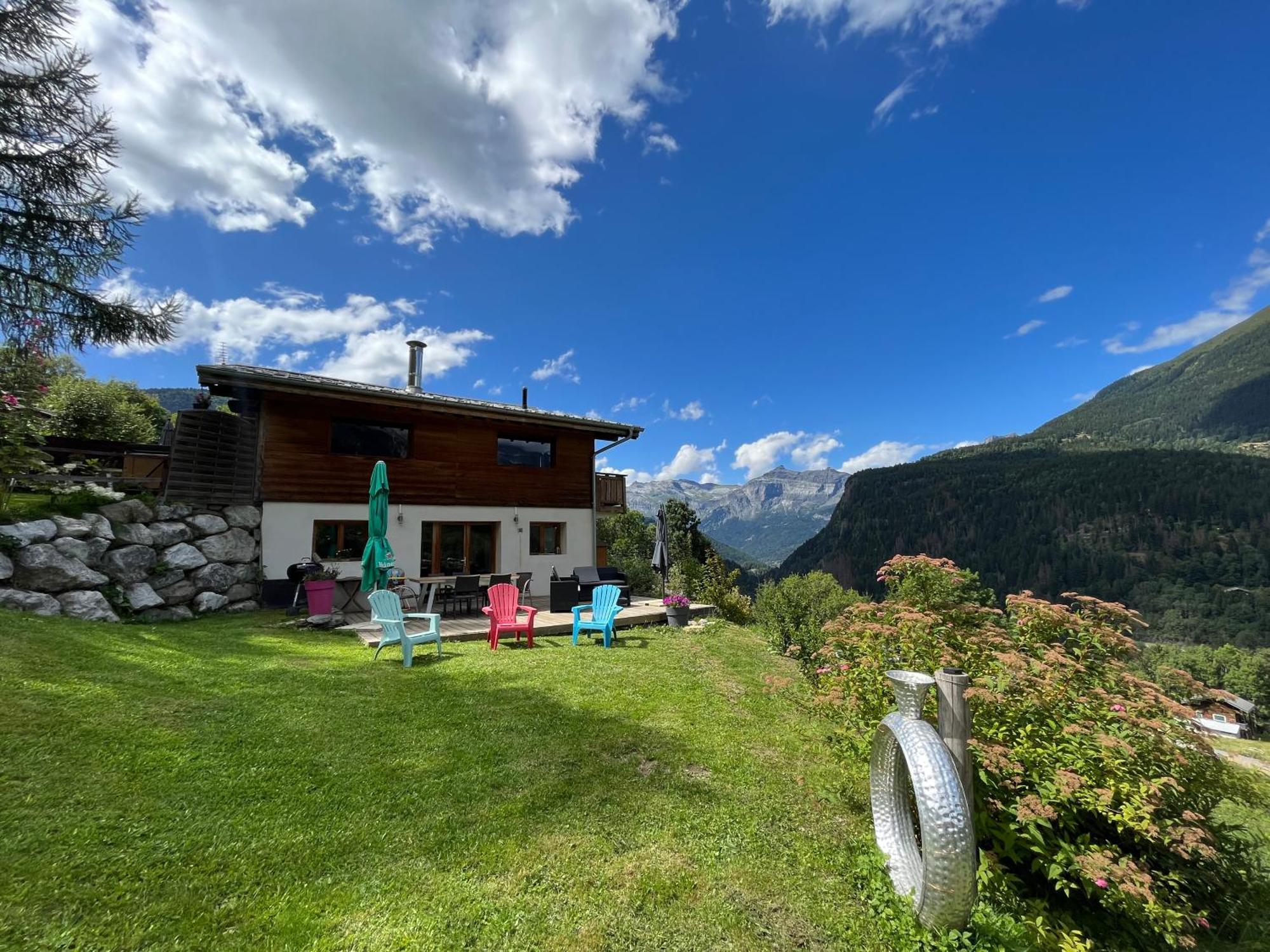 Amazing View Appartement Du Chalet Les Houches Eksteriør billede